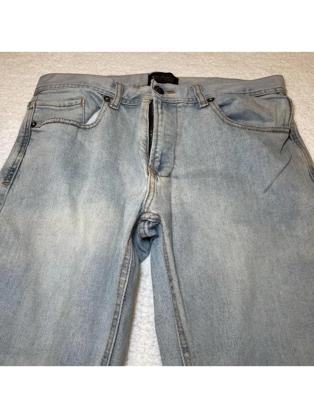 ZARA MAN Denim Collect Jeans Size 32x32 Stone Wash Denim Skinny Fit